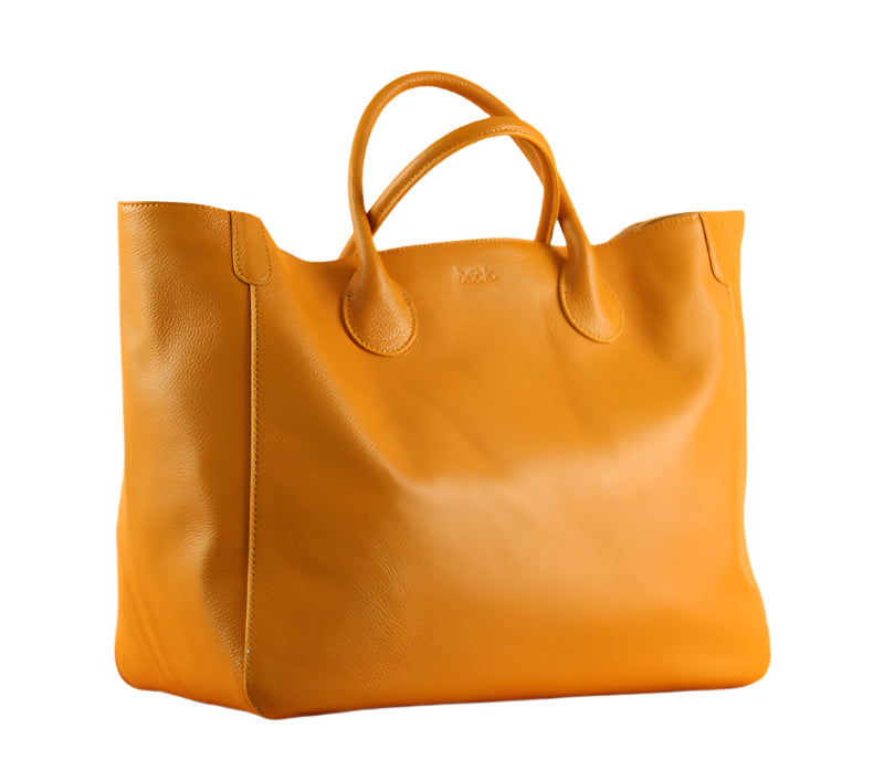 Top Layer Leather Hand-held Fashionable Ladies Tote Bag