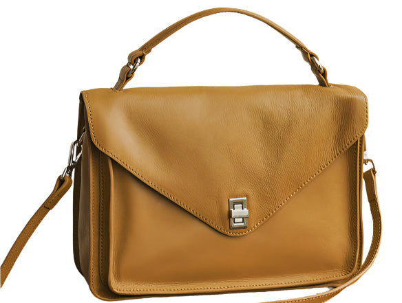 Genuine Leather Messenger Bag