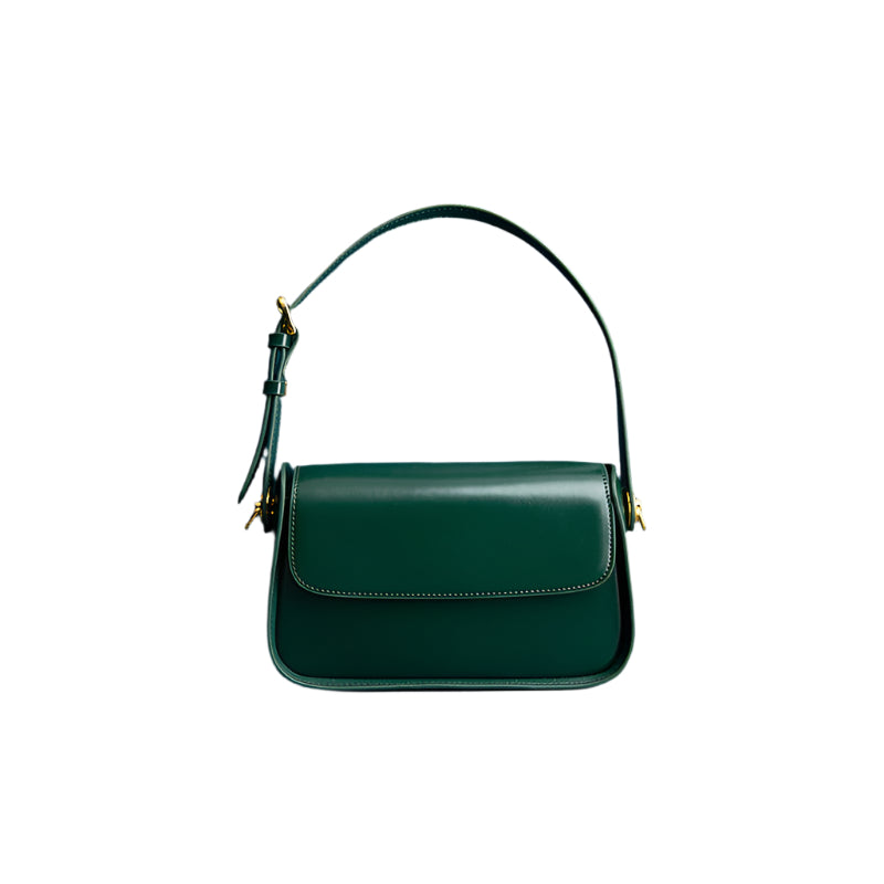 Women's Temperament Fashion Leather One Shoulder Messenger Underarm Bag