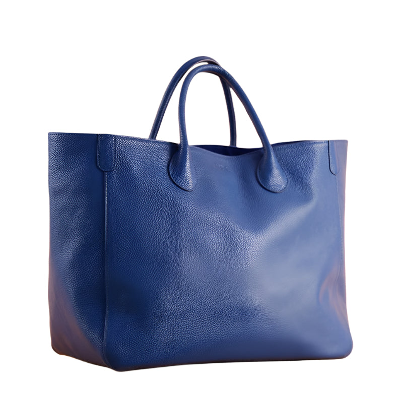 Top Layer Leather Hand-held Fashionable Ladies Tote Bag