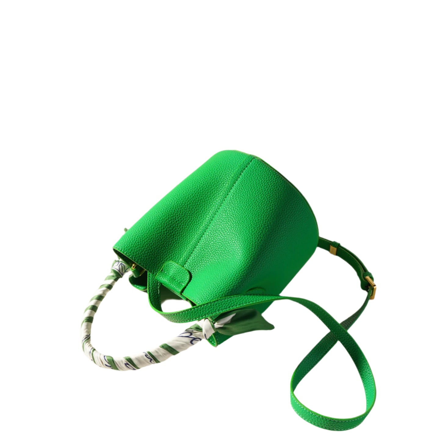 Genuine Leather Advanced Texture Bucket Bags Women