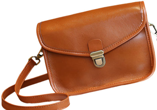 Women's Messenger Bag Large Capacity Genuine Leather High Sense