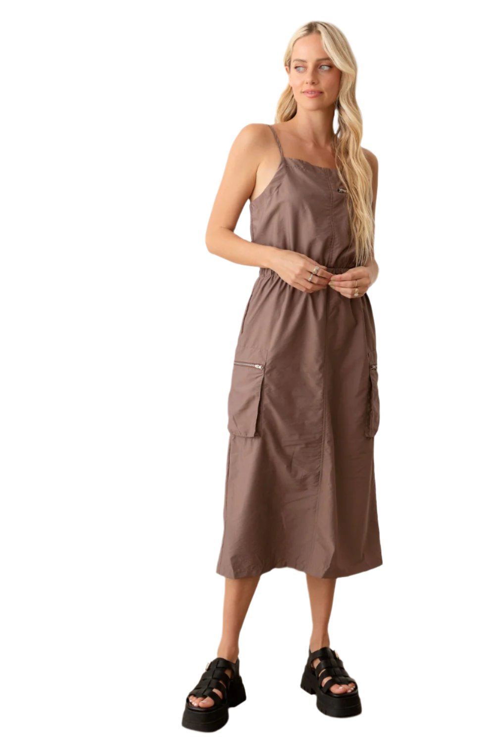 Missoula Cargo Midi Dress